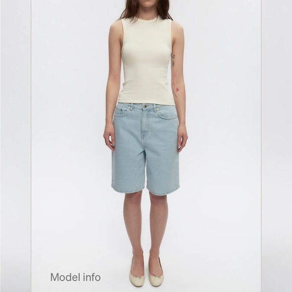 KOTN Antifit Denim Shorts, Light Wash, 31 - Picture 10 of 13